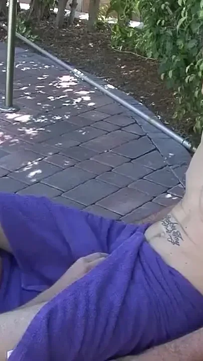 Sucking His Straight Firned in The Swimming Pool