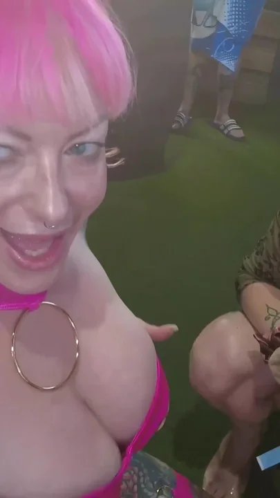 Two Curvy and Tattooed Whores Blowbang Party