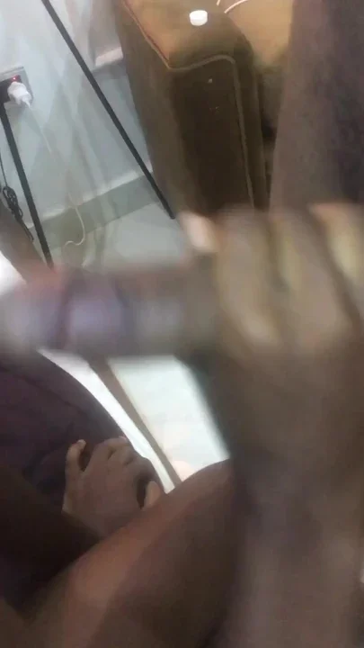 Petite Ebony Teen Student in HOT Sex & Slow Blow Job CLOSE Up Clip 1
