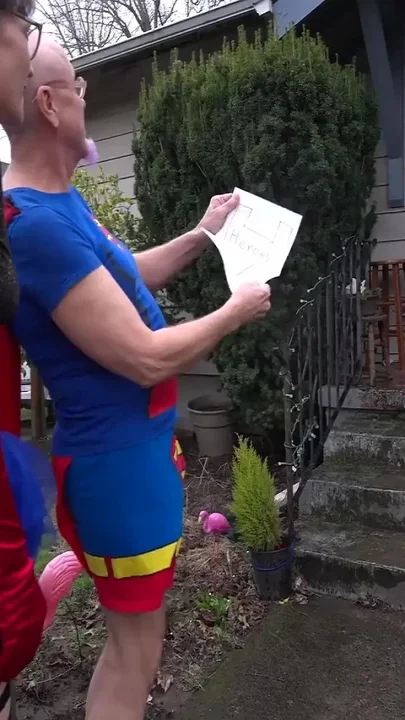 Full Video - Superhero Vs Maleficunt Innocent Bystanders Saved From Giggling Femdom
