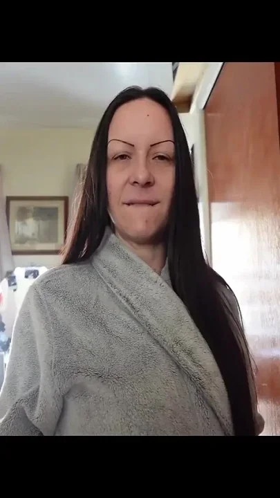 Fuzzy Robe Tease