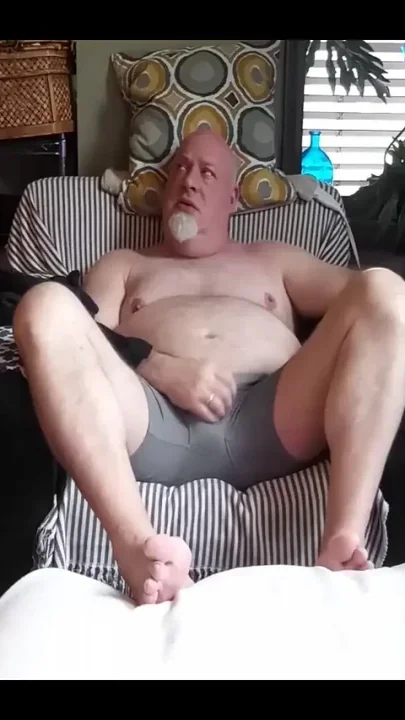 Jerked off by BBC Bear Gets Jerked off and Made to Cum by BBC