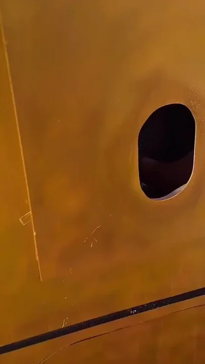 Builder Shoves His Thick Rock-hard Cock Through Then This Happens