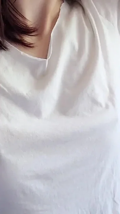 Wet shirt shower fingering
