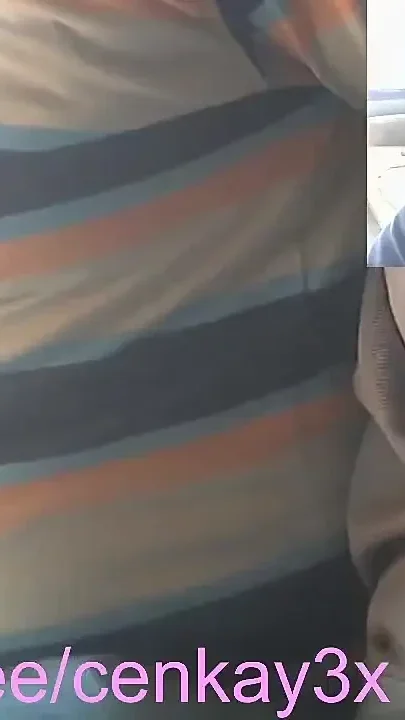 Daddy Is on Air with a Cigarette in His Mouth and He Is Happily Playing with His Dick