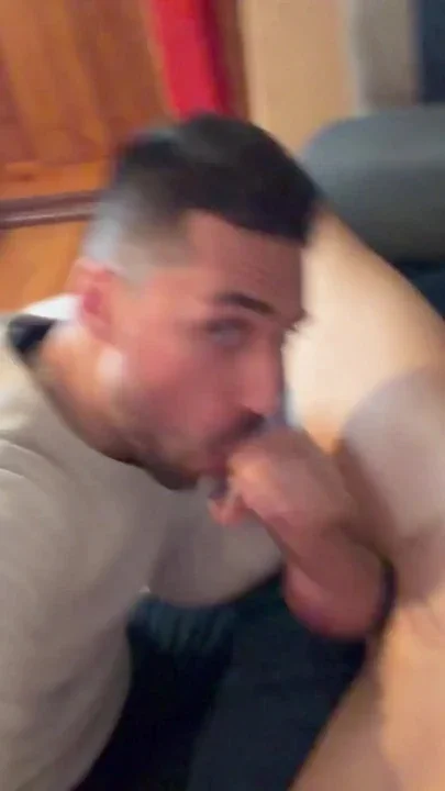 hot daddy sucking massive thick cock hot oral blowjob Clip 1