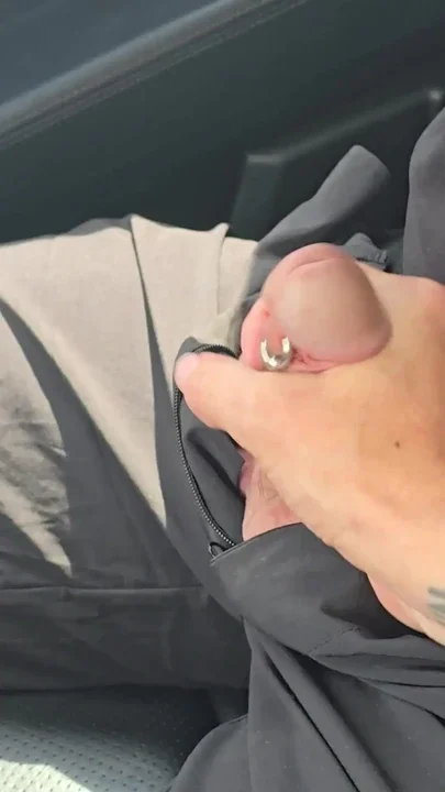 I use his cock like a gear stick as he drives Clip 1