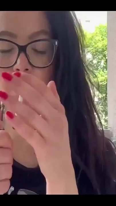 Smoking During Answering on My Fansly for Your Messages