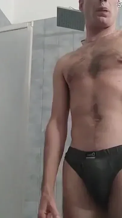 Stripping off an over in the bath