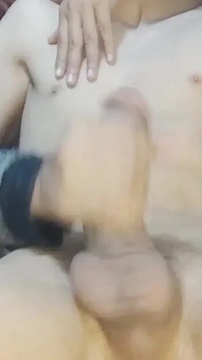 My friend Play with my cock Clip 1