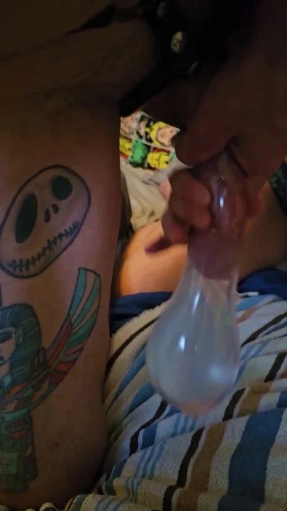 A CONDOM filled with HOT WATER makes for the BEST HAND JOB in the World Clip 1
