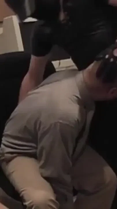 Spanking session with Stepdaddy and gangster