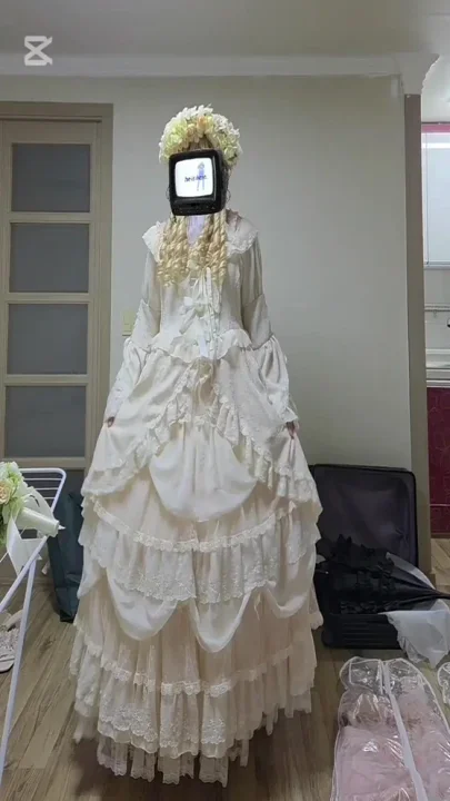 A man in a dress