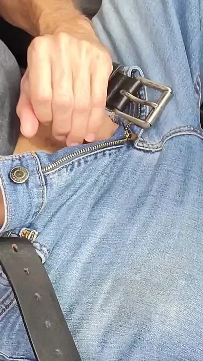 Outdoor Cock Jerking in Car Clip 1