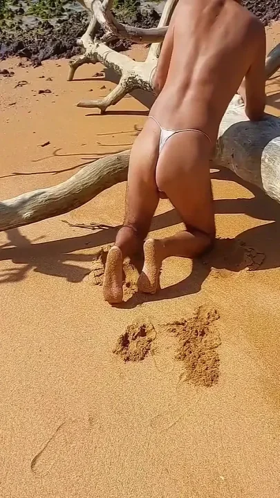 Ladysilva My Big Ass on the Beach