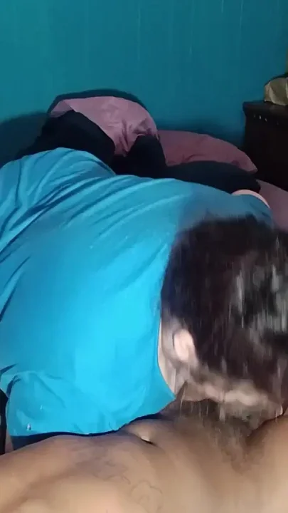 POV of a Fine Ass Thick White PAWG Deepthroat That Dick for Cum Get Mad Cuz She