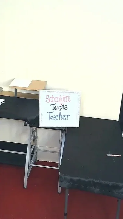 Student Girl Tempts Teacher