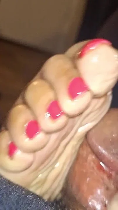 Krystal's Mercy Soles Job Stroke Foot Job