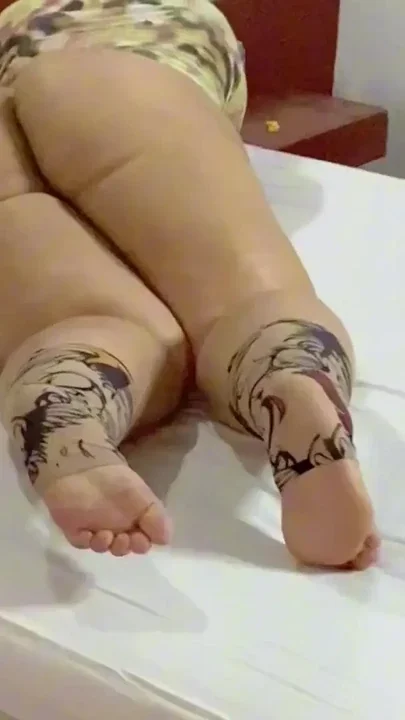 Beautiful big ass milf teasing in thong Clip 3