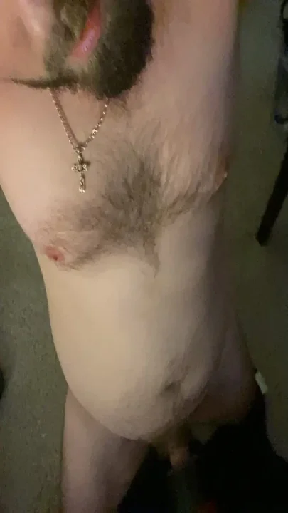 Having fun at home Big White Dick