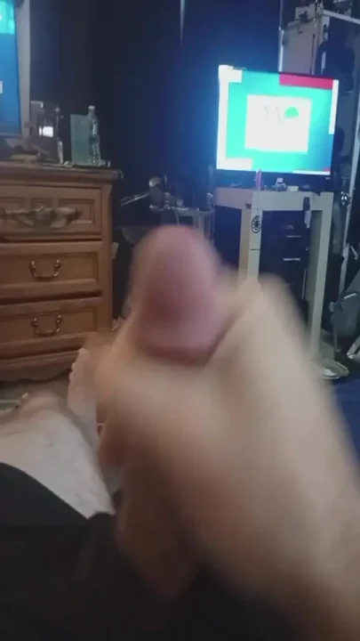 Solo stroke until cum