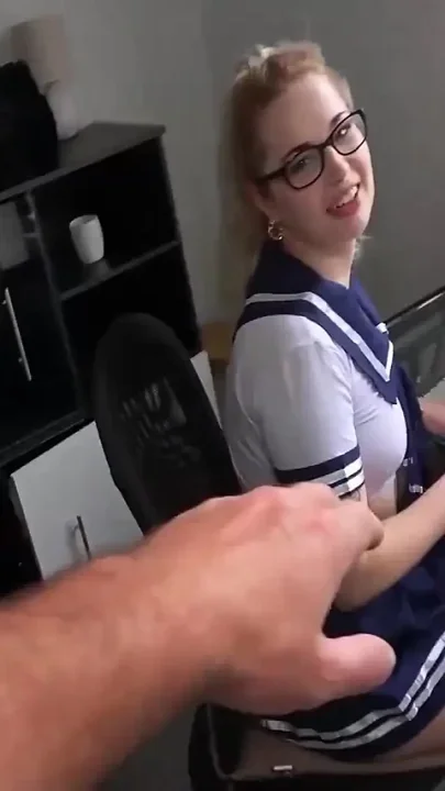 Teacher fucks me and cum in my tight Pussy