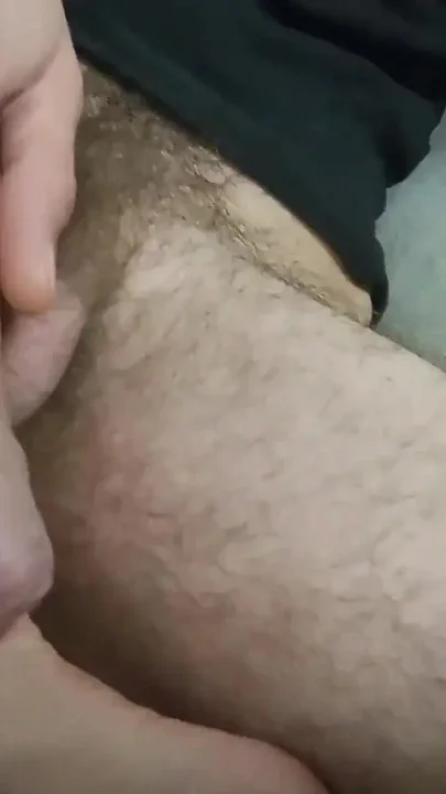 The Horny Guy Likes to Rub His Long Dick with His Soft Spit Feet