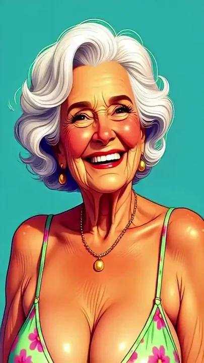 Old Granny Teasing Animation