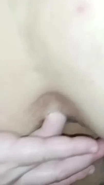 Real Homemade Amateur Doggystyle Fuck with Finger in her Ass Hole Clip 1