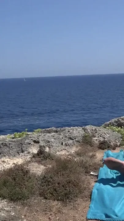 horny fuck with view of the sea