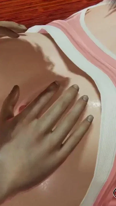 Anime Stepsister Dana in 3D Hentai - Small Tits Massage and Seductive Teasing