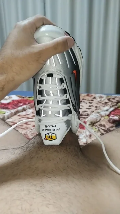 playing with my Nike Air Max TN