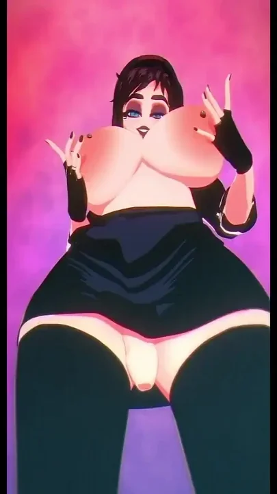 Maxine Vs Goth futa Shemale