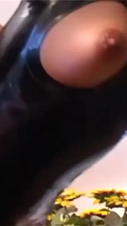 Hot blonde in fetish dress fucked in a double penetration by two big cocks