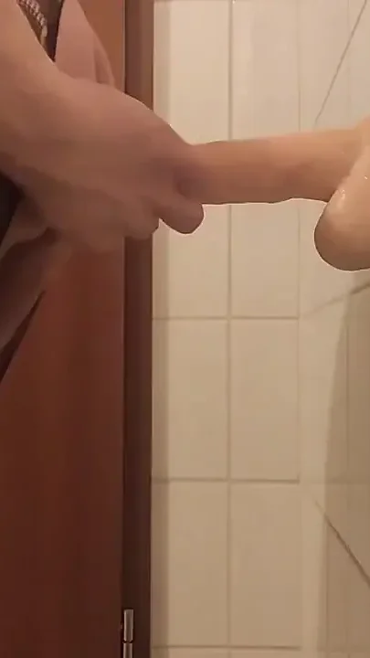 Chubby sissy anal training