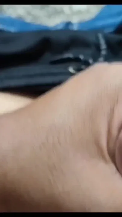 I masturbate a white delivery man with a toy on his huge thick cock Clip 1