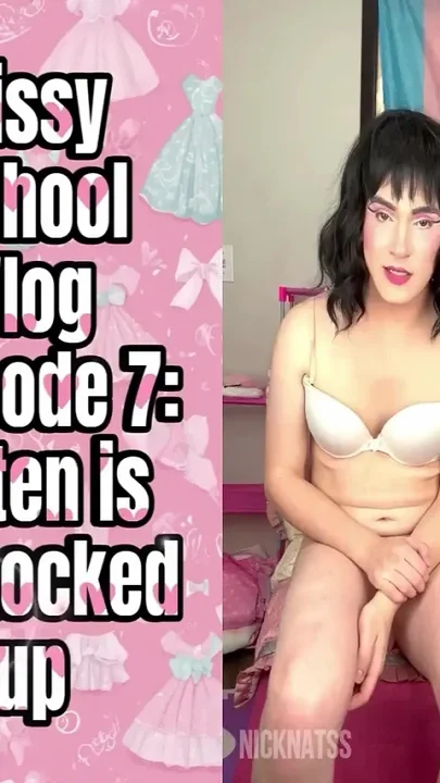 Sissy College Vlog Kitten Is Locked up