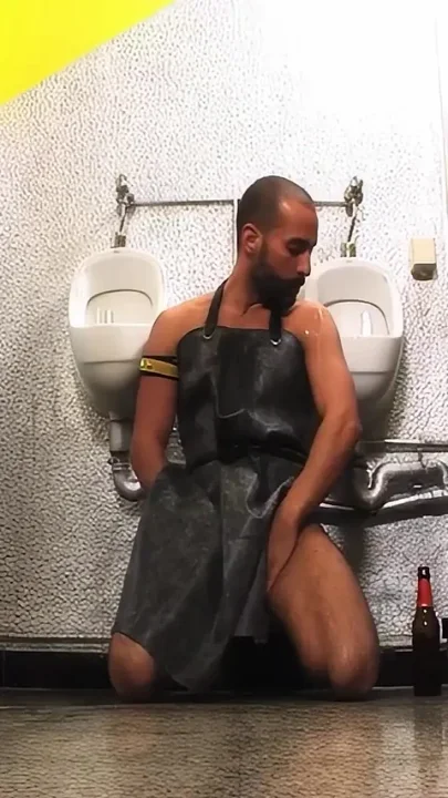 Janitor Gets Caught Masturbating Cock and Gets Into a BDSM Threesome Anal