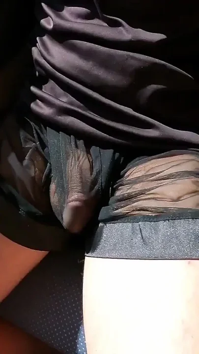 I Am Aware of the Risk of Showing My Sexy Penis but the Intense Orgm Rewards Me