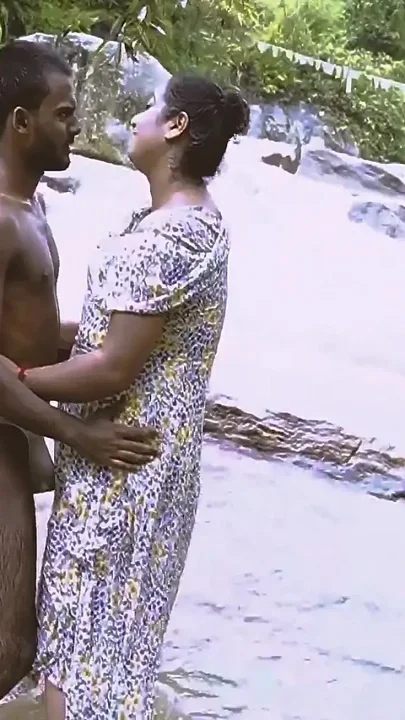 Indian Girlfriend Romantic Seductive Sex with Boyfriend Riverside