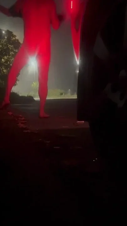 Lots of cars pass by me when Im naked beside a busy road anyone of them could