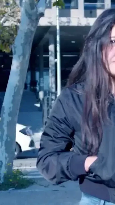 She makes her boyfriend debut in porn after showing herself outdoor