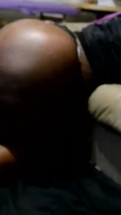 Big booty ebony gets fucked in her sneakers