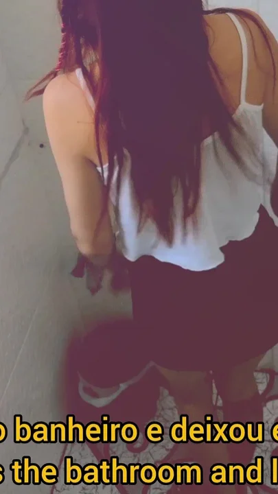 Slut Fucks in the Disco Bathroom with a Stranger Without a Condom