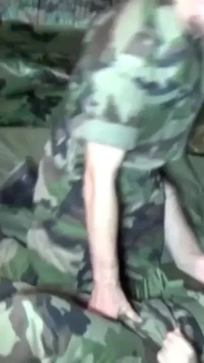 Fucked by sexy military in discreet basement