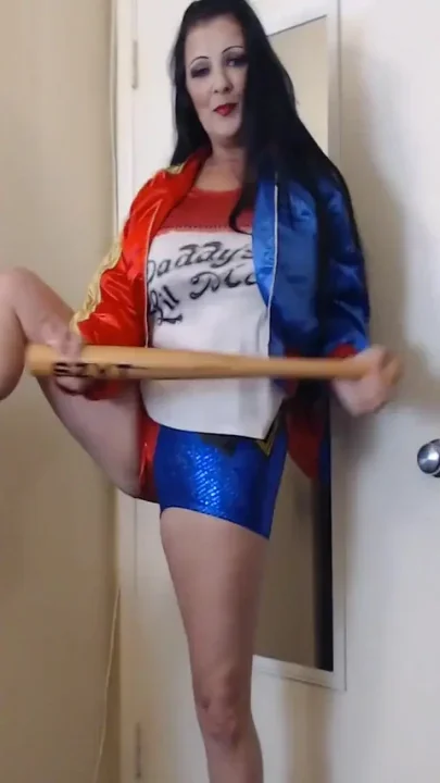 Naughty Harley Quinn tease