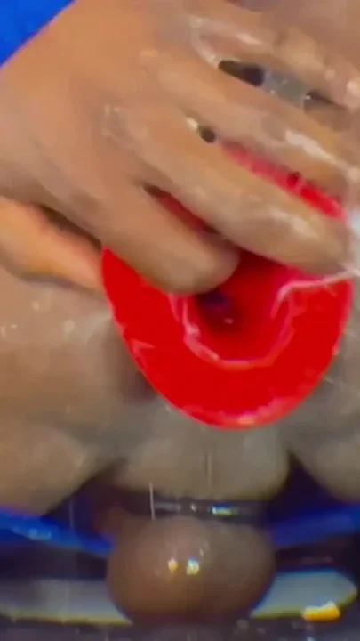 Bubble Butt Femboy Rides 10 inch Dildo Clip 1