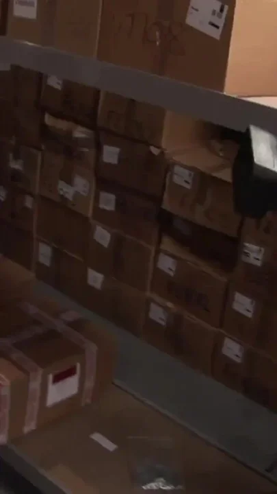 Warehouse group sex with employees
