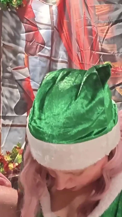 Naughty Elves on the Sex Toy Shelf Day 3 Clip 2