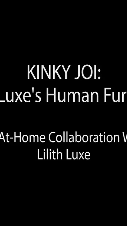 Lilith Luxe's Human Furniture Featuring Lilith Luxe